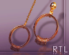 R| Hoop Gold |Earrings