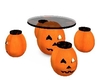 Pumpkin table and chairs