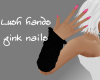 [Nun]Lush pink nails