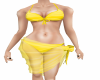 yellow bikini set