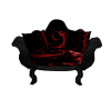 red ele couple chair