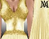 *Pleated Gold Gown*