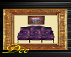 Antique Purple Couch