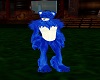 Teddy Fur Blue M V1