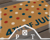July Confetti Doormat