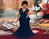 GL-Bow Gown Blue