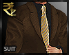 [R] Suit Dark Brown
