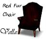 Red Fur Chair