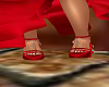 RED AND SILVER HEELS