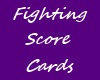 Fight Score cards