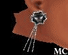 M~Goth stars earrings