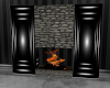 City Bed Fireplace