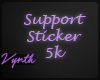 ~V~ Vynth 5k Sticker