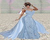 Light Blue Bridal Gown