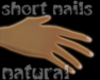 ✨ short natural Nail's