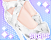 +Sakura Heels White