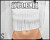S * BREH B&W Sweater
