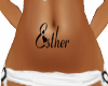 Tatoo Esther