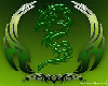Dragon green rug