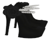 Amie Black Rose Heels