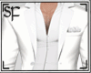 [SF]White Open Suit Bdl