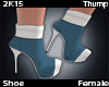 T l Cyan Ankle Boot