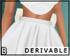 DRV Retro Bow Back Skirt