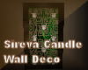 Sireva Candle wall deco 
