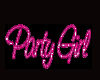 Party girl glittered