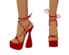 Red Mini Heels