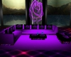 Neon Purple Rose Lounge