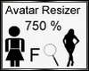 Avatar resizer 750%