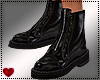 e Leather boots