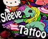 Cutsey Sleeve Tattoo M