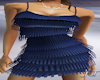 JT* Fringe Dress Blue