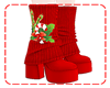 (OM)Xmas Boots Red