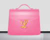 L.| Pink Designer Bag