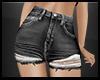 [E] Blk Jean Shorts
