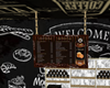 Hanging Coffee Shop Sign