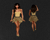 cheeta skirt & top