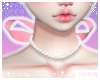 ♡ pearls | pink bow