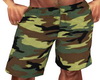 Camo Jersey Shorts M