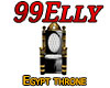 Egyptian throne