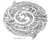 Wall hanging koru