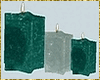 Kawaii Green Candles