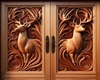 Double Deer Door