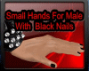 SMALL HANS NAILS BLACK