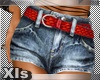 XIs N*E*W* Red Shorts