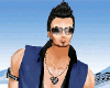 *M Blue-Black IvoR ShirT