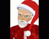 Santa Claus gold glasses
